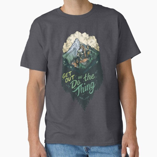 Get Out and Do the Thing ADV Rider Classic T-Shirt for Sale by blindthistle
