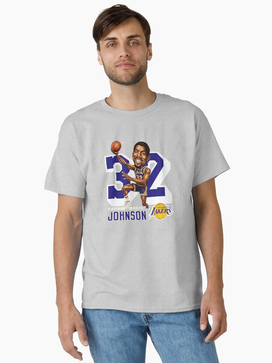 Magic Johnson 01 Classic T-shirt | Trendy Graphic Tee | Casual Unisex T-shirt