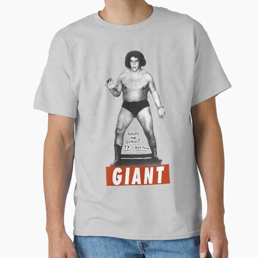 André the Giant Promotional Poster Classic T-Shirt for Sale by pocketlama