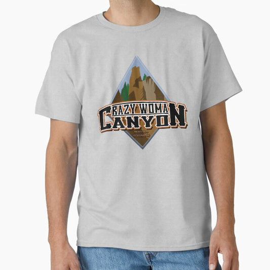 Crazy Woman Canyon, Wyoming Classic T-Shirt for Sale by Dakotagraph