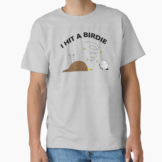 I Hit A Birdie Golf Classic T-Shirt for Sale by Geek-topia