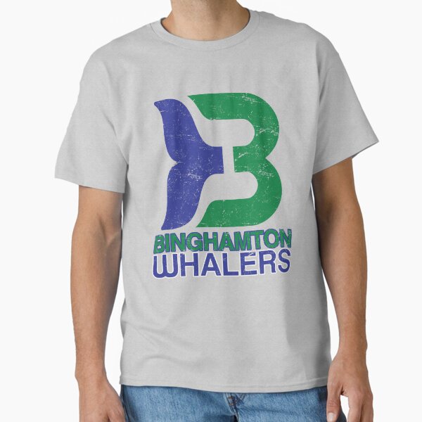 Distressed Binghamton Whalers Hockey Classic T-Shirt for Sale by TeeArcade84