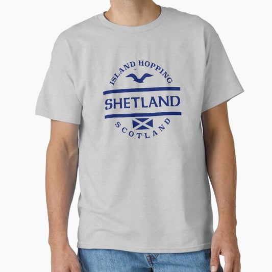 Shetland, Scottish Islands Classic T-Shirt for Sale by PoshJocks