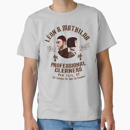 Leon and Mathilda Professional Cleaners Lts Classic T-Shirt for Sale by alhern67