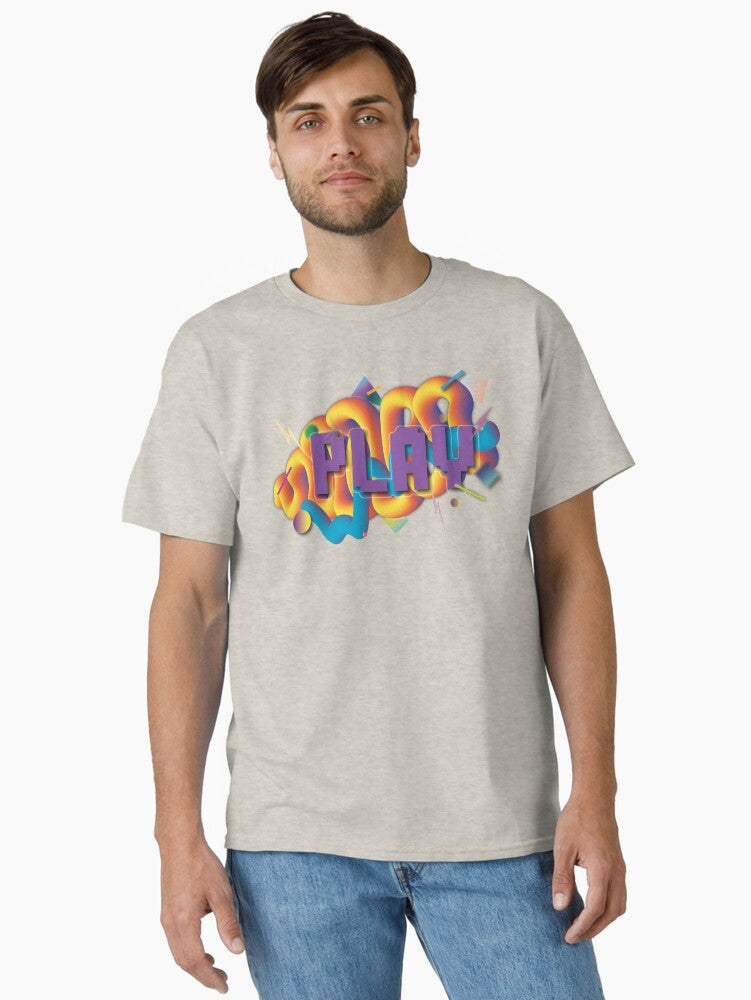 Life Is A Game - Play It Classic T-shirt | Trendy Graphic Tee | Casual Unisex T-shirt