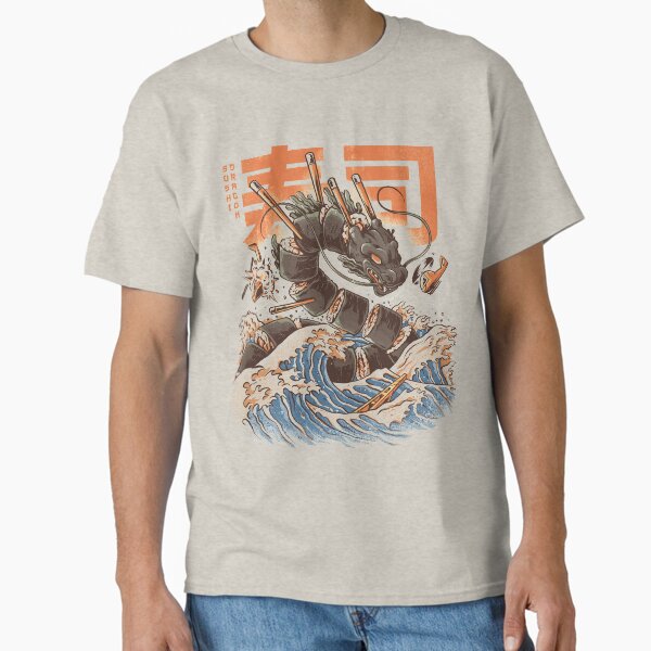 Great Sushi Dragon  Classic T-Shirt for Sale by ilustrata