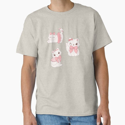 Coquette cats. Classic T-Shirt for Sale by Luisshopp