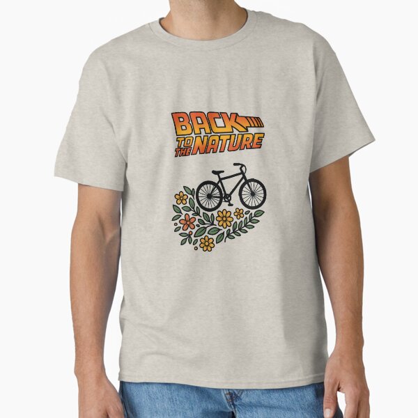 "Ride Green – Funny Retro Bike Parody" Classic T-Shirt for Sale by DanielBDesigns