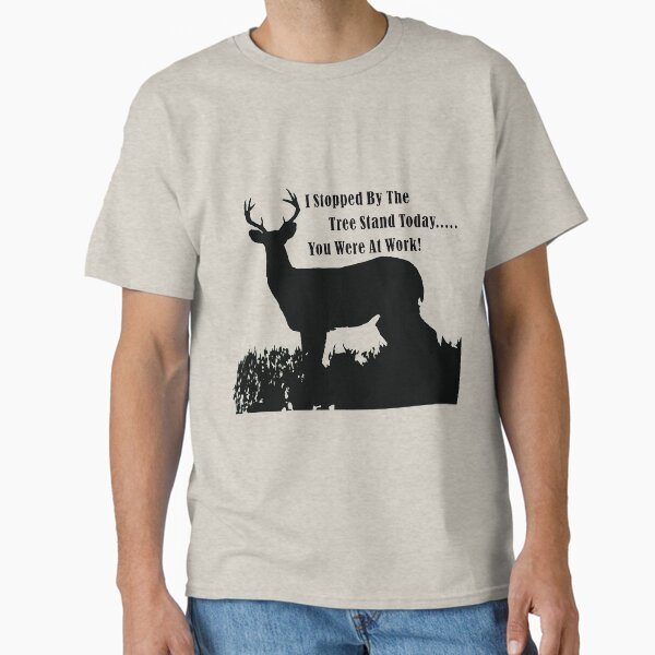 Funny Deer Hunting Classic T-Shirt for Sale by customgifts