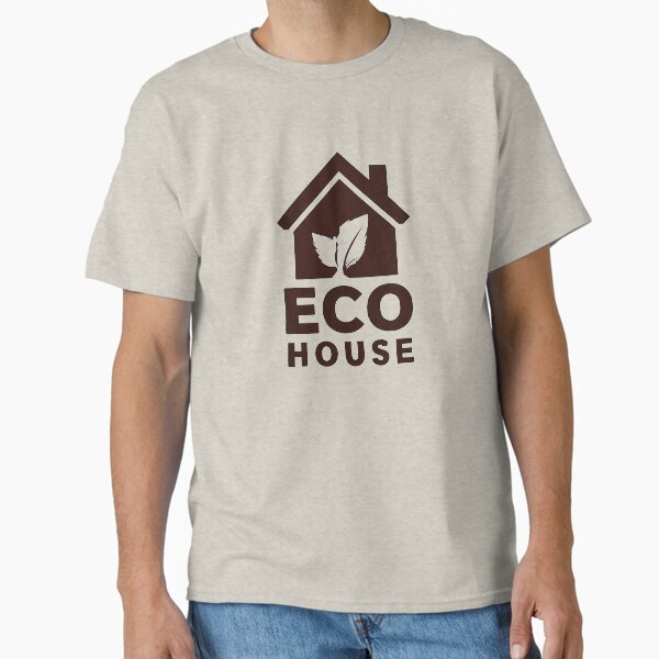 "ECO House – Sustainability & Green Lifestyle Design" Classic T-Shirt by seHandel95