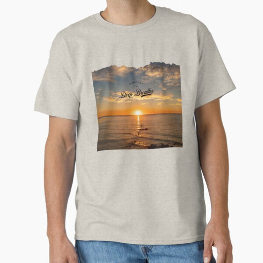 Deep Breaths SoCal Sunset Classic T-Shirt for Sale by MPDesigns21