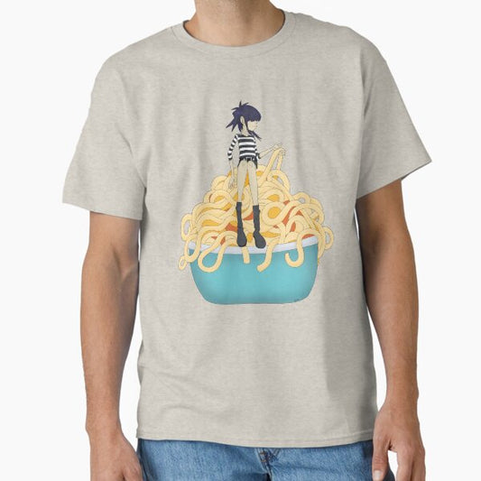 Noodle on Noods  Classic T-Shirt for Sale by LittleRockArt
