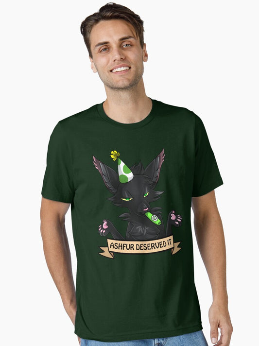 Ashfur Deserved It Essential T-shirt | Trendy Graphic Tee | Casual Unisex T-shirt