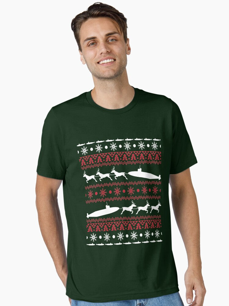 Submariner Christmas Essential TShirt T-Shirt | High-Quality Print | Top Pick For Gifting