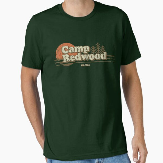 Camp Redwood 1984 Essential T-Shirt for Sale by jacobcdietz