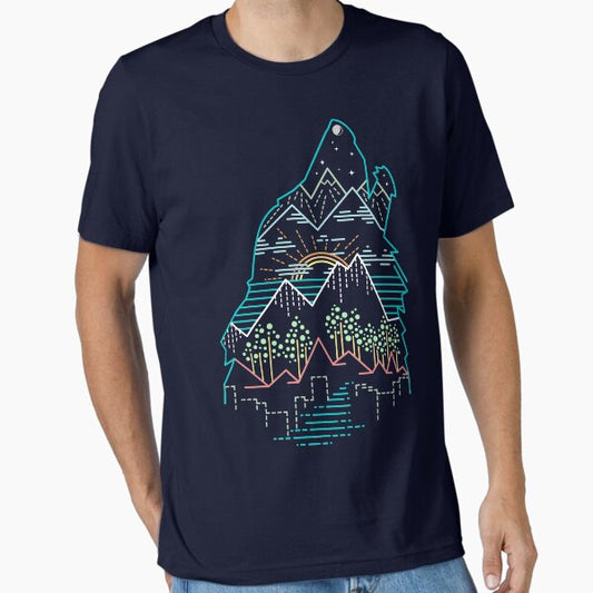 Nature is Calling Essential T-Shirt for Sale by claudiasantos82