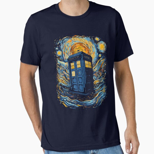"Starry blue box" Essential T-Shirt for Sale by fredlevy-hadida