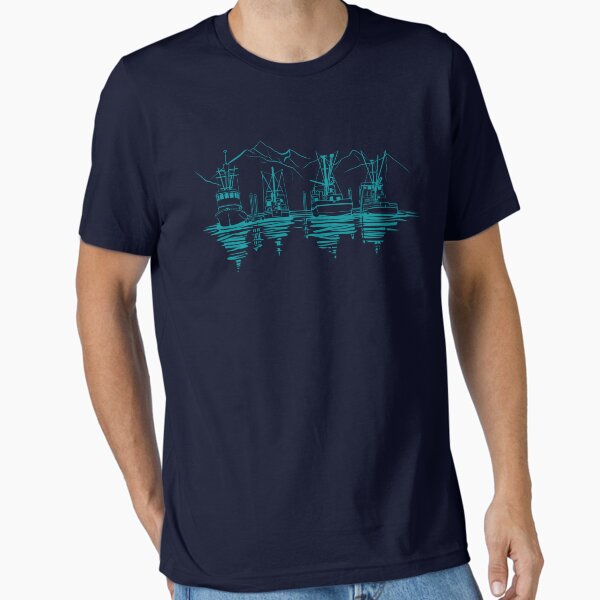 Fishing Boats Essential T-Shirt for Sale by DahlisCrafter