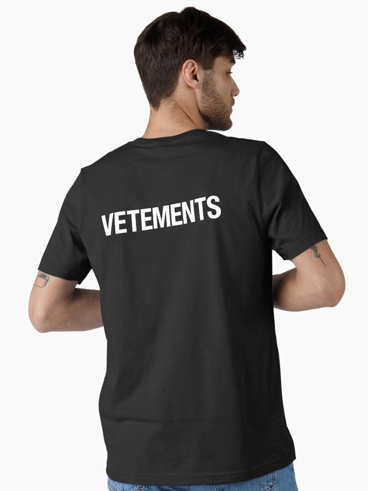 VETEMENTS Essential T-Shirt T-Shirt | Streetwear Vibe | Top Pick For Fans