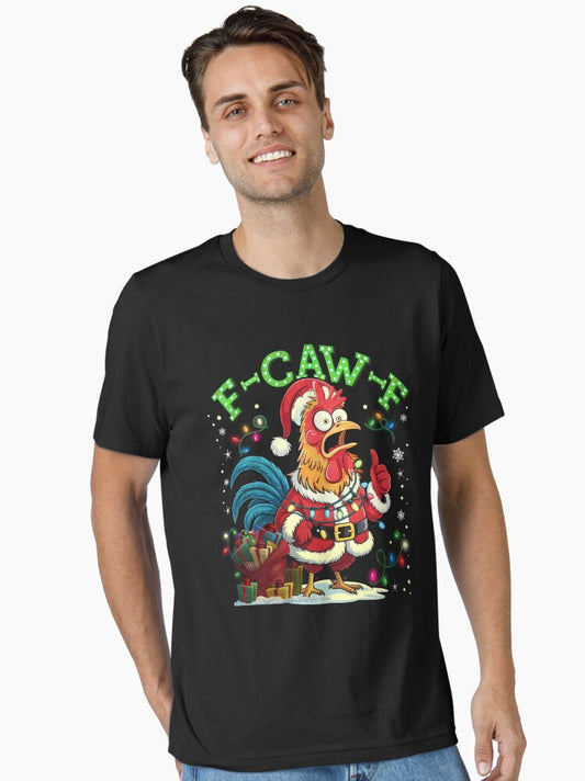 FCawFChicken Christmas Essential TShirt T-Shirt | Fan Favorite Artwork | Great For Christmas Season