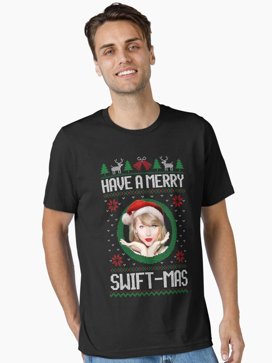 Have A Merry Swiftmas Essential TShirt T-Shirt | Premium Graphic | Top Pick For Gifting