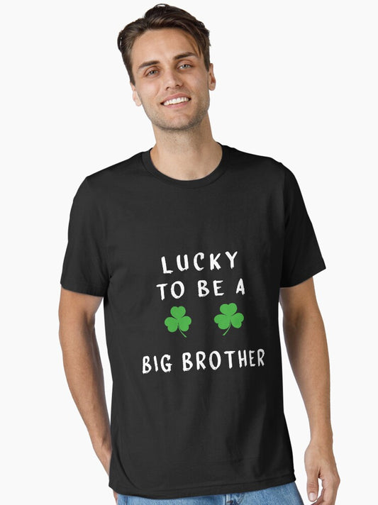 Big Brother Shirt Personalized Big Brother Shirt Lucky Big Brother Shirt Big Brother To Be St Patricks Day Announcement Shirt Essential T-Shirt T-Shirt | Exclusive Edition | High Demand Item