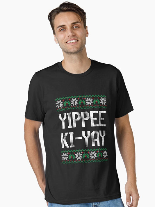 Yippee KiYay Essential TShirt T-Shirt | Premium Graphic | Top Pick For Gifting