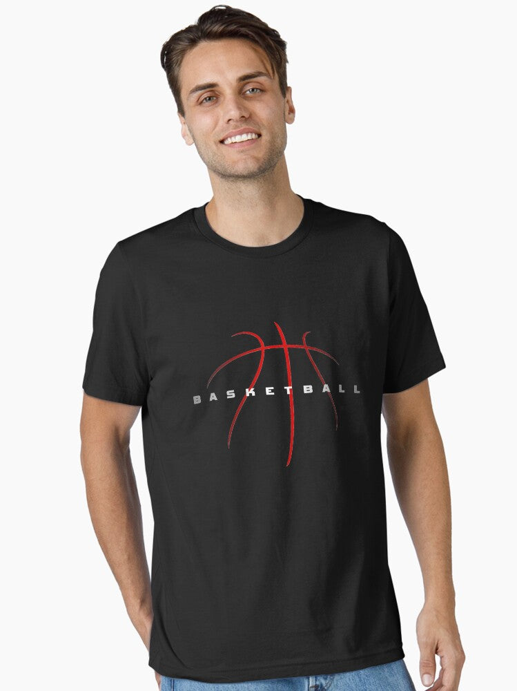 Basketball Apparel - Basketbal Art Essential T-shirt | Trendy Graphic Tee | Casual Unisex T-shirt