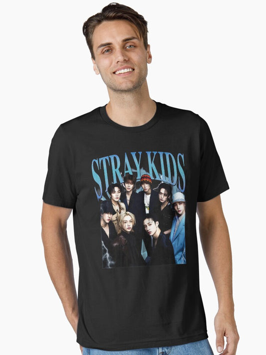 Stray Kids Retro Vintage Essential TShirt T-Shirt | Top Trending Graphic | Perfect For Daily Wear