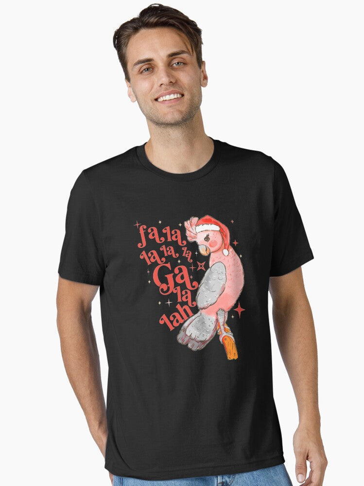 Australian Funny Christmas Holidays Cute Galah Bird Falala Essential TShirt T-Shirt | Seasonal Must-Have | Perfect For Daily Wear