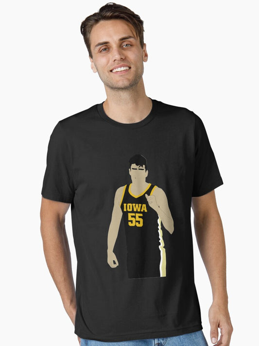 Luka Garza Iowa Basketball Essential T-shirt | Trendy Graphic Tee | Casual Unisex T-shirt