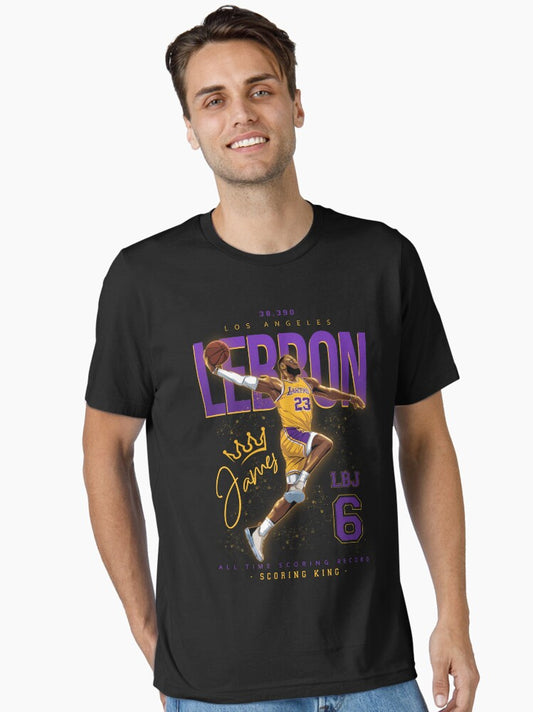 Lebron James Essential T-shirt | Trendy Graphic Tee | Casual Unisex T-shirt