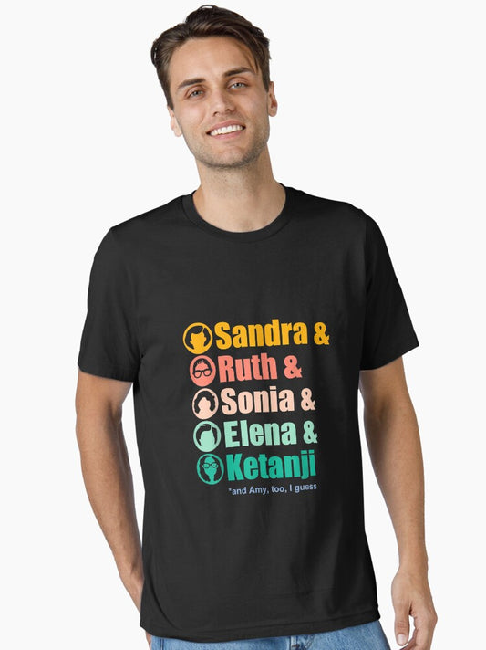 Sandra Ruth Sonia Elena Ketanji Supreme Court Essential T-Shirt T-Shirt | Aesthetic Graphic | Top Pick For Fans