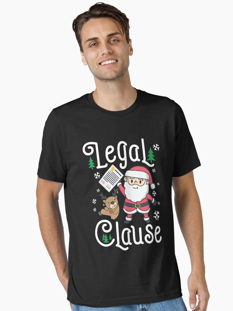 Legal Clause Funny Attorney Christmas Essential TShirt T-Shirt | Premium Graphic | Top Pick For Gifting