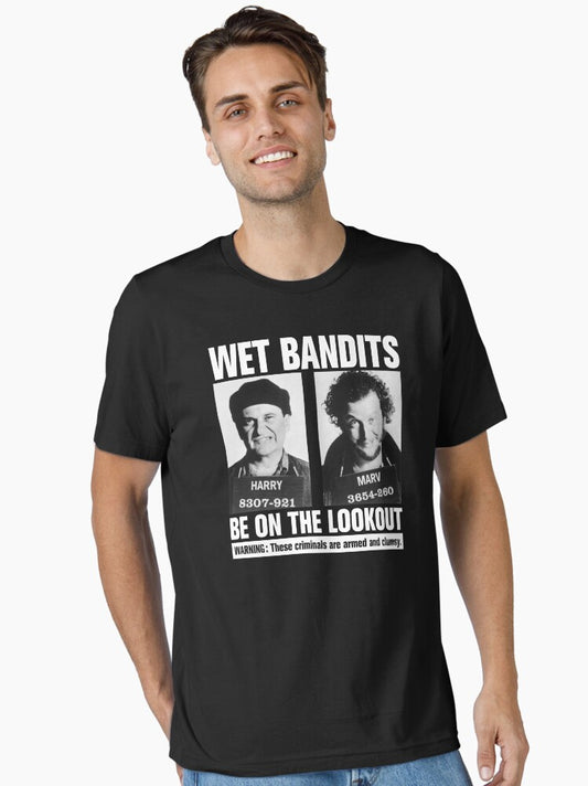 Home Alone Wet Bandits Essential TShirt T-Shirt | Cute Festive Style | Perfect Holiday Gift