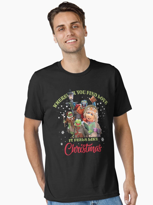 Muppet Christmas Carol Wherever You Find Love Essential TShirt T-Shirt | High-Quality Print | Top Pick For Gifting