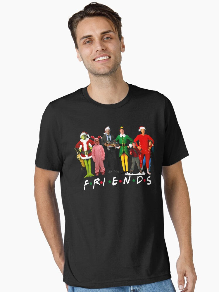 Christmas Movies X Friends The Santa Clause Essential TShirt T-Shirt | Cute Festive Style | Perfect Holiday Gift