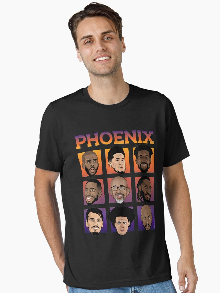 Phoenix Roster 20-21 Sunset Edition Essential T-shirt | Trendy Graphic Tee | Casual Unisex T-shirt