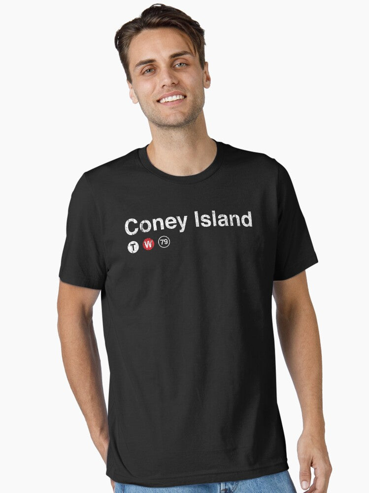 Coney Island Essential T-shirt | Trendy Graphic Tee | Casual Unisex T-shirt