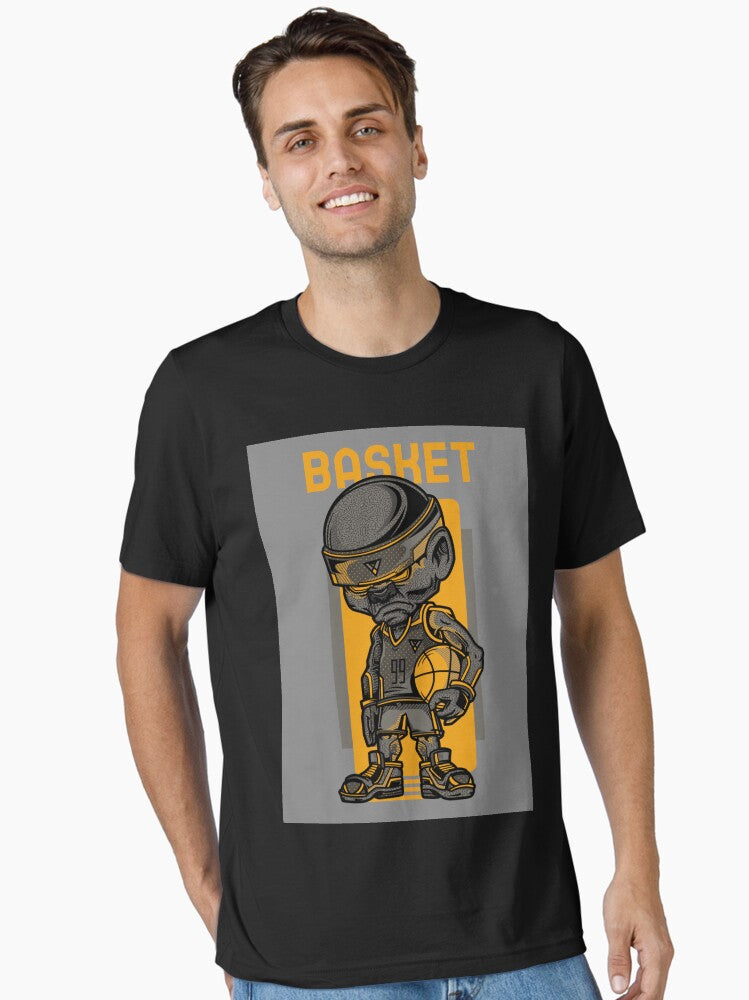 Basket Sport Lover Essential T-shirt | Trendy Graphic Tee | Casual Unisex T-shirt