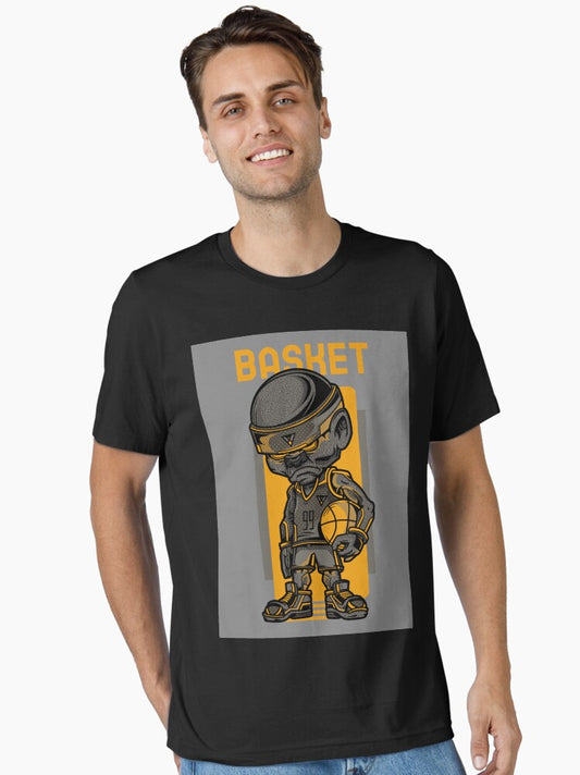 Basket Sport Lover Essential T-shirt | Trendy Graphic Tee | Casual Unisex T-shirt