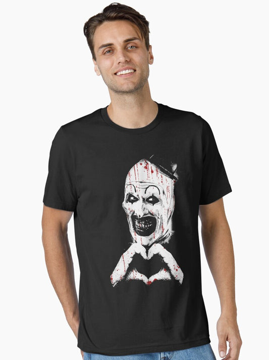 Art The Clown Terrifier Vintage Essential TShirt T-Shirt | Top Trending Graphic | Perfect For Daily Wear