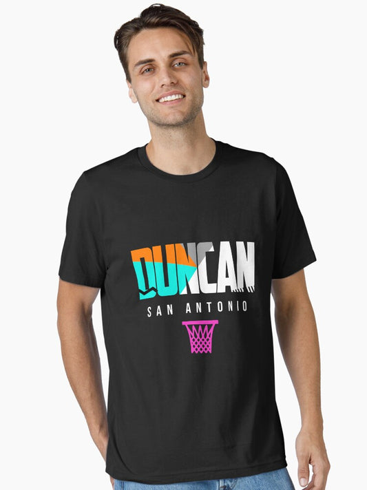 Duncan Classic Warmup Essential T-shirt | Trendy Graphic Tee | Casual Unisex T-shirt