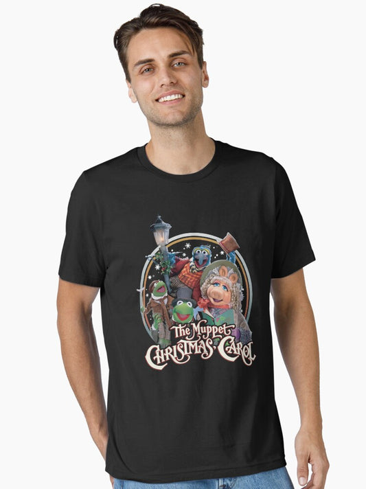 Retro 90s The Muppet Christmas Carol Essential TShirt T-Shirt | Seasonal Must-Have | Limited Christmas Style