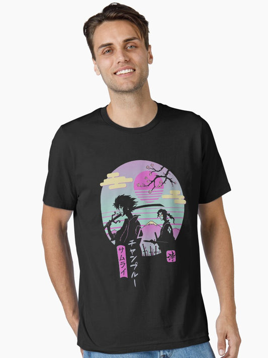 Samurai Champloo Essential T-shirt | Trendy Graphic Tee | Casual Unisex T-shirt