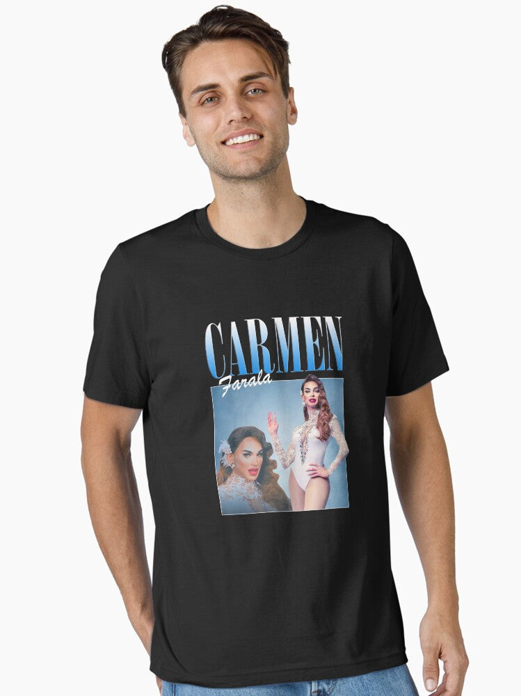 Carmen Farala Vintage Retro 90s Essential T-Shirt T-Shirt | Exclusive Edition | Trending Now