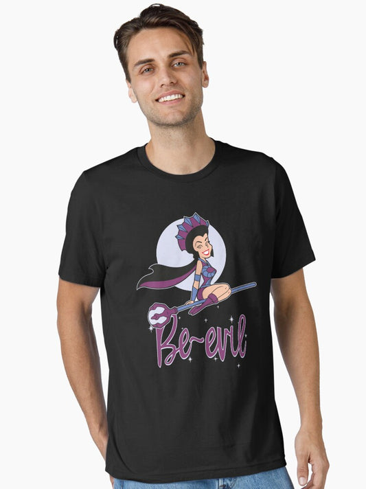 Be-evil Essential T-shirt | Trendy Graphic Tee | Casual Unisex T-shirt