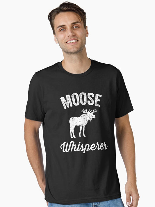 Moose whisperer moose lover Essential TShirt T-Shirt | Top Trending Graphic | Top Pick For Gifting
