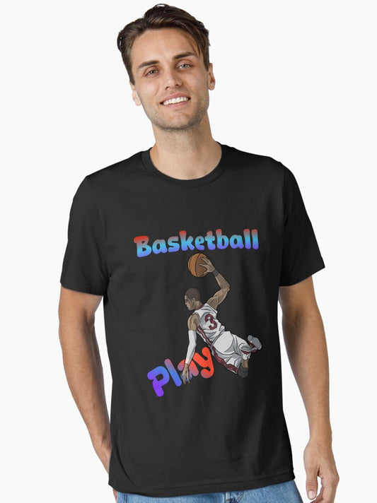 Basketball Play T-shirts Essential T-shirt | Premium Basketball Jersey | Fan Edition Apparel