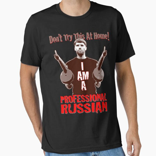 Professional RUSSIAN Essential T-Shirt for Sale by adamcampen